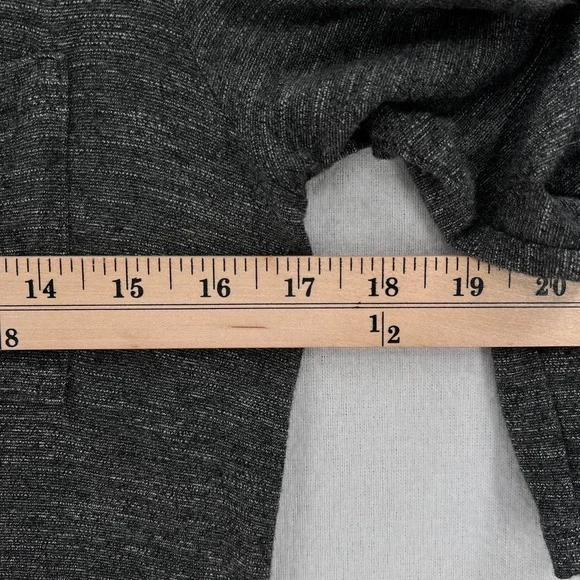 ANTHROPOLOGIE DOLAN Sarana Dress Womens Small Gray Black White Collared Belt - Picture 13 of 14